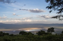 Sunrise over Ngorogoro Crater